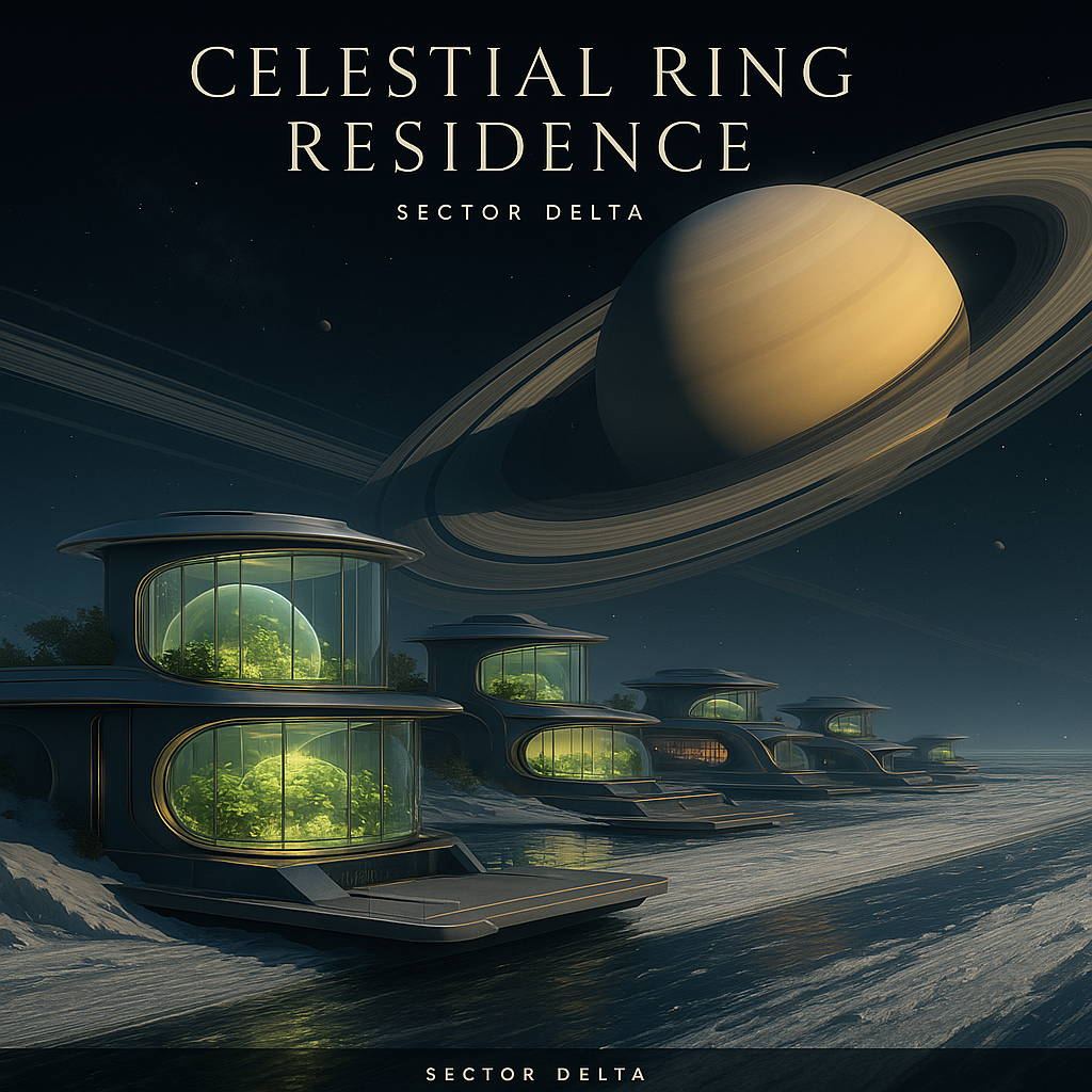 Vue de l'Hôtel Orbital Titan